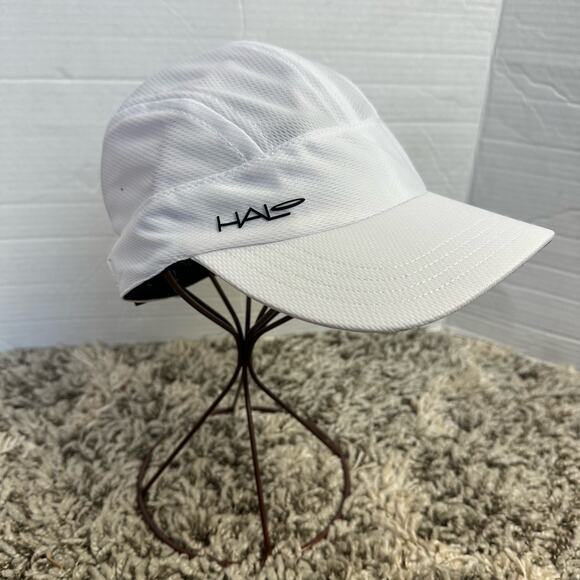 Halo Sport Headband White Hat Baseball Cap Sweat Block Technology Women Men - Picture 1 of 8